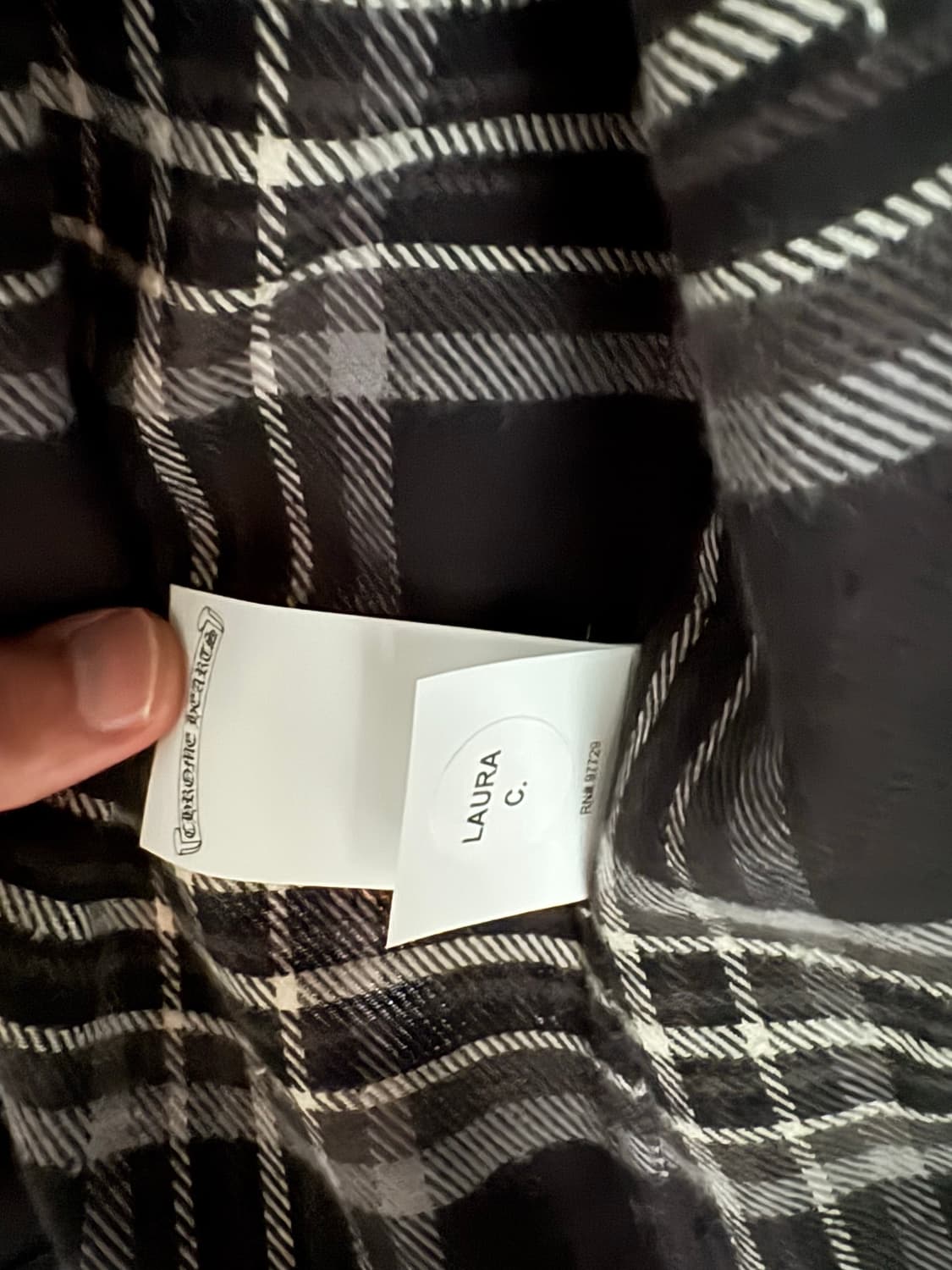 크롬하츠 체크 워크독 셔츠 XL 상품이미지8