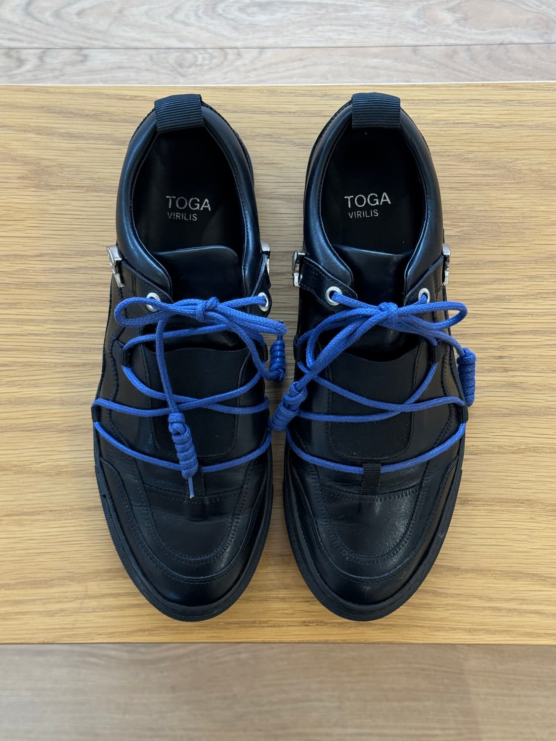 토가 비릴리스 string leather buckle sneakers 상품이미지3