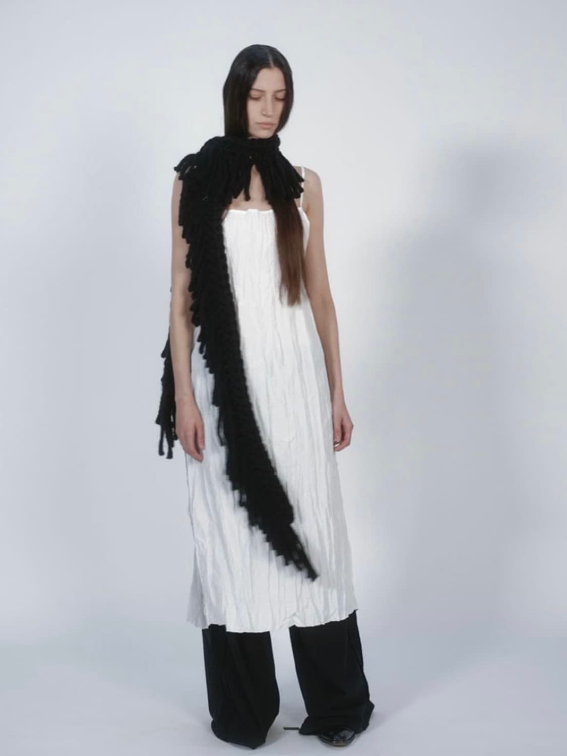 nothing everything 머플러 블랙 상품이미지3