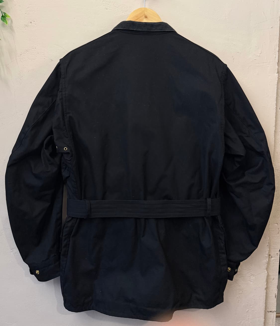 바버 인터내셔널 A7 왁스 자켓 블랙 상품이미지4