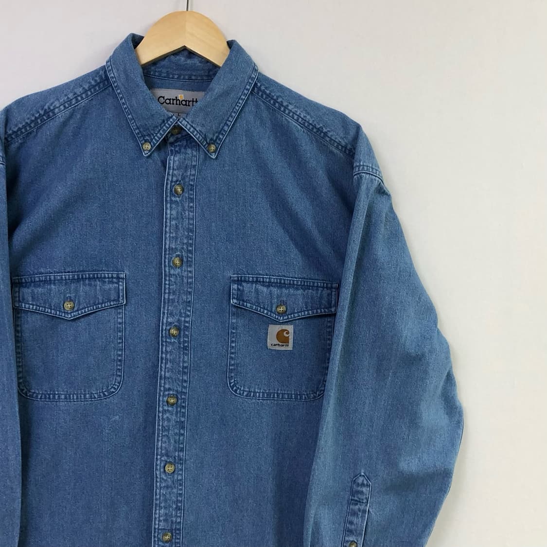 105 칼하트 데님 셔츠 상품이미지1