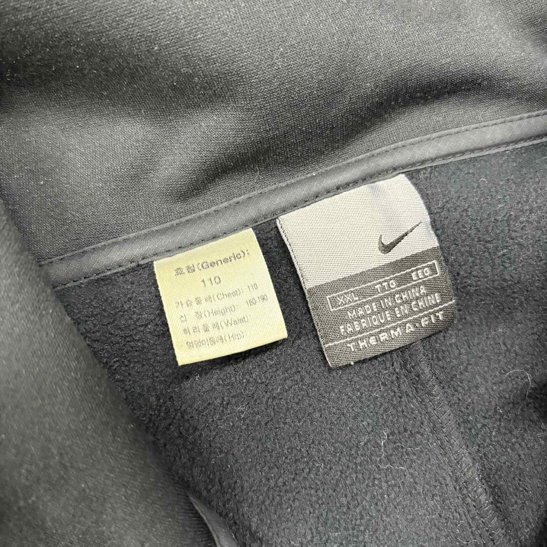 00s 나이키 솔로 스우시 고프코어 빅사이즈 후드집업 져지(110) 상품이미지3