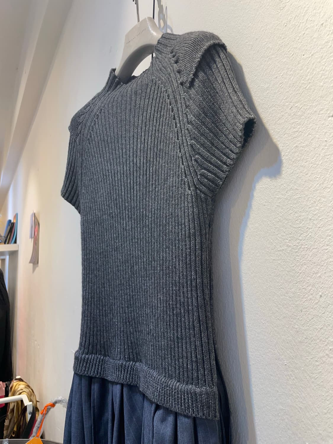 Lanvin 랑방 울 원피스 size 4 상품이미지5