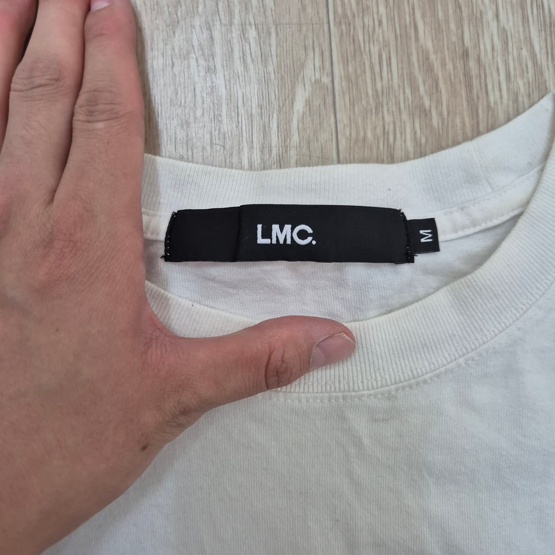 LMC 엘엠씨 빅로고 화이트 반팔티 상품이미지4