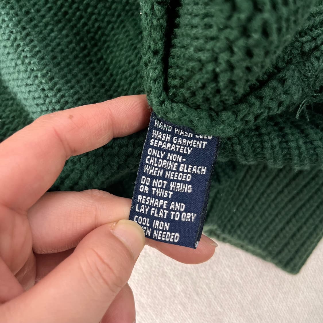 100 폴로랄프로렌 스포츠 브이넥 코튼 니트 상품이미지7