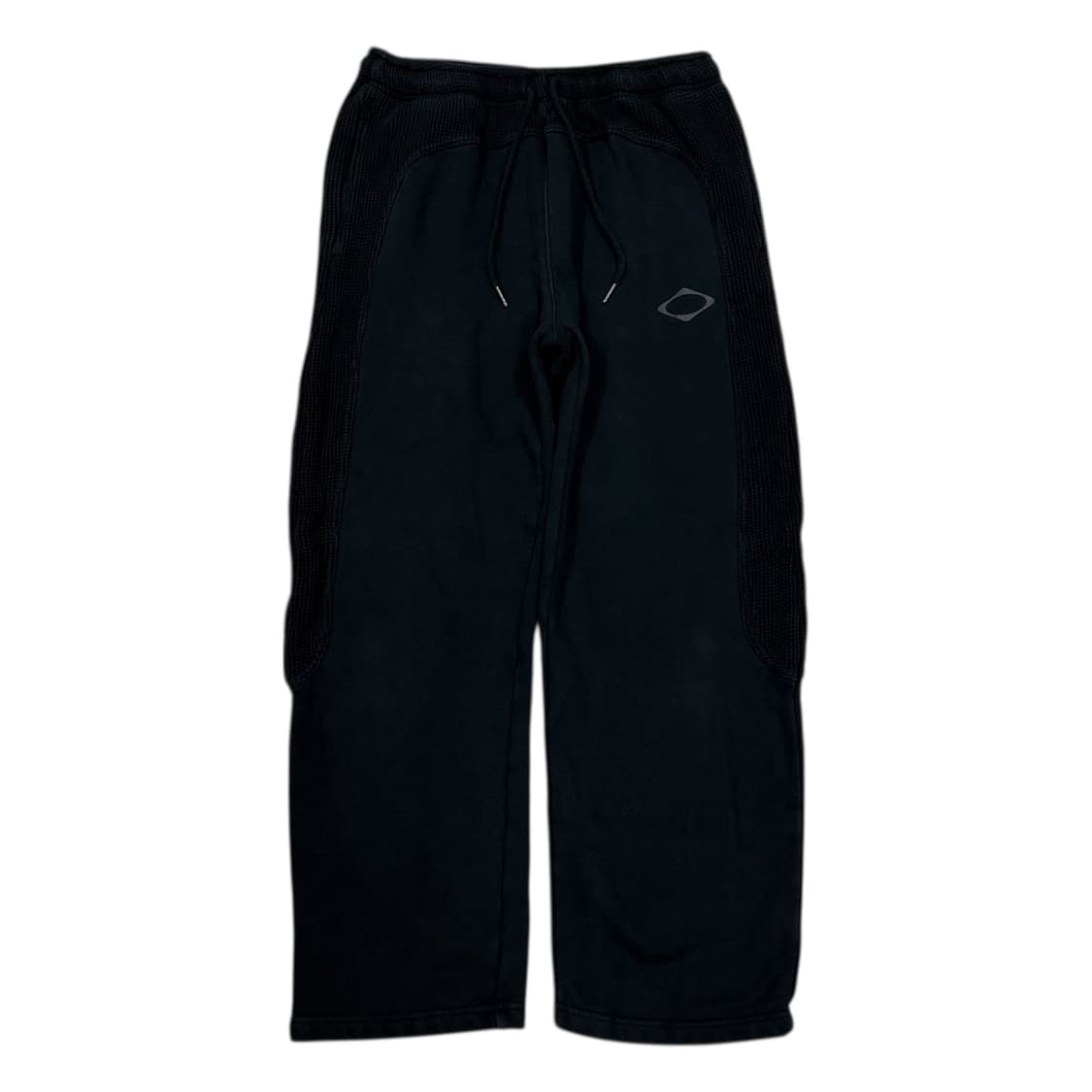 미스치프 롬버스 와플 기모 스웻팬츠 바지 블랙 M 상품이미지1