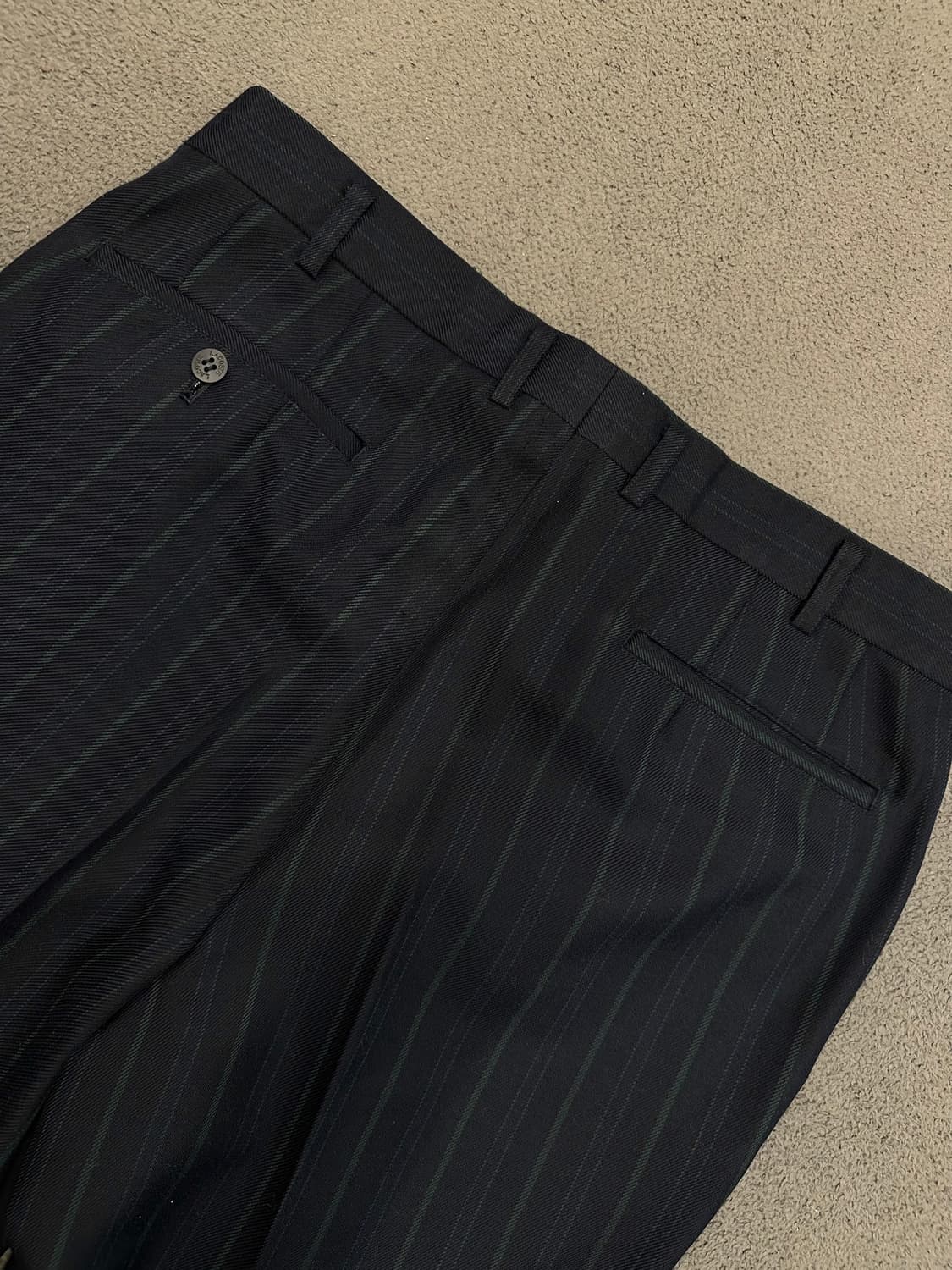 라코스테 90s 빈티지 스트라이프 슬랙스 처분  상품이미지3