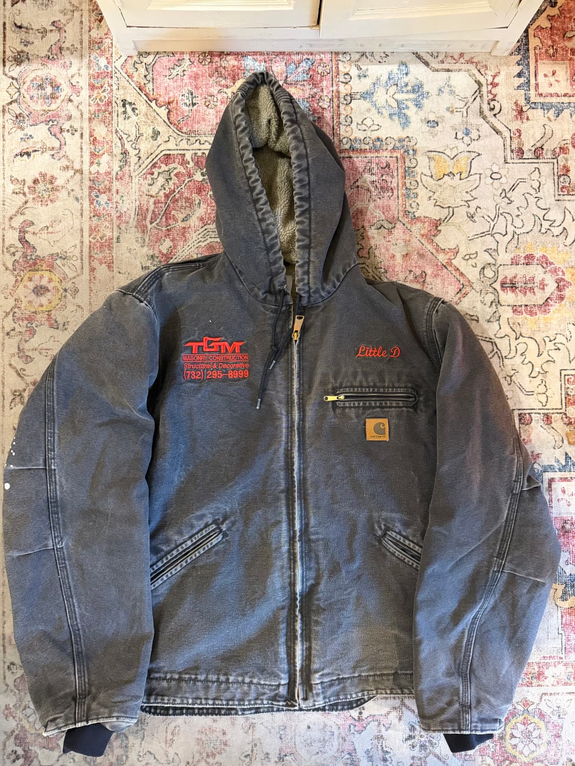 Carhartt]칼하트 J141 시에라 쉐르파 디트로이트 후드자켓 M 상품이미지2