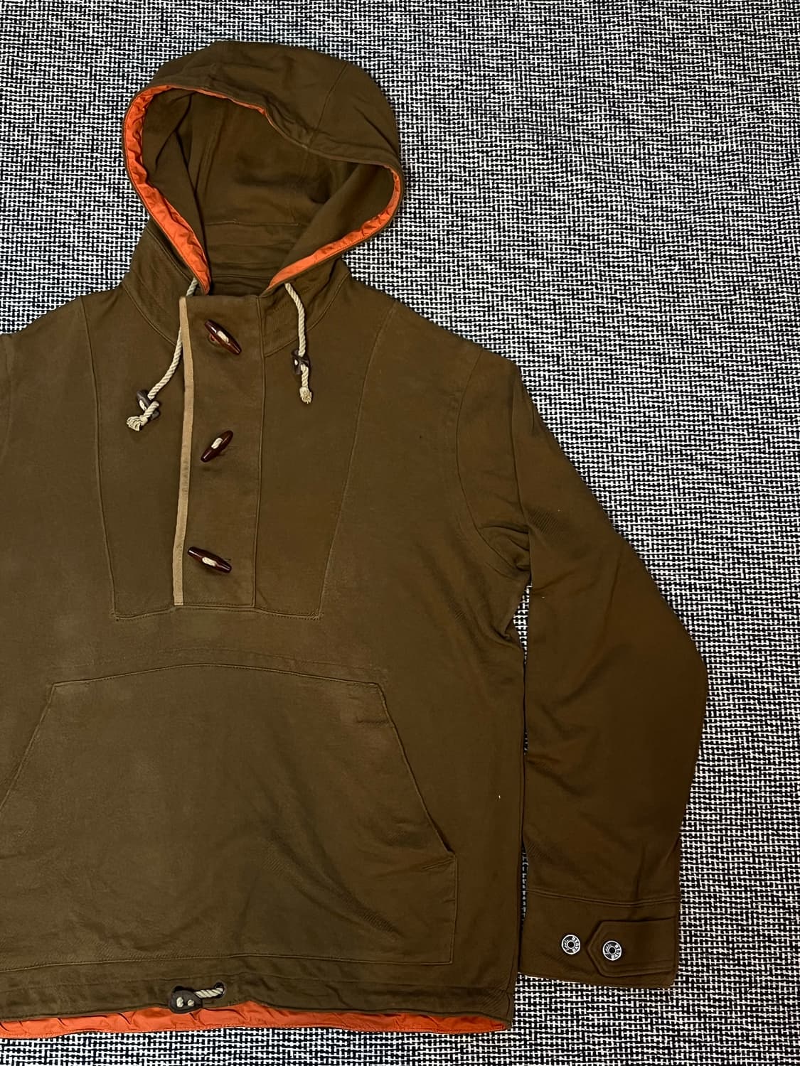 빈티지 에디바우어 더플 이노락 후드티 상품이미지3