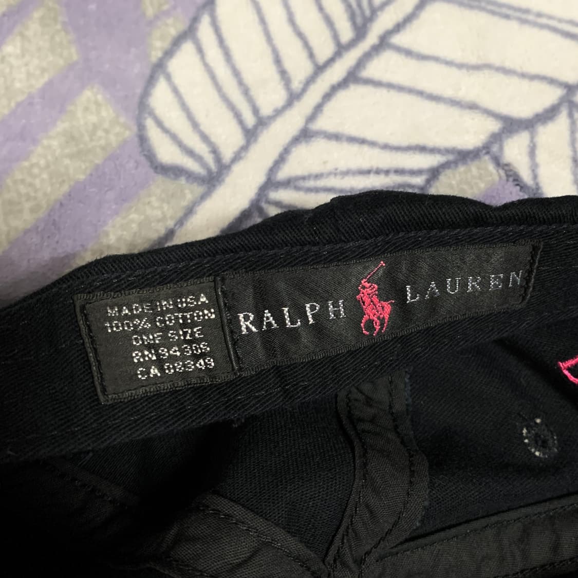 폴로 00's 딸기우유핑크 빅포니 볼캡 상품이미지3