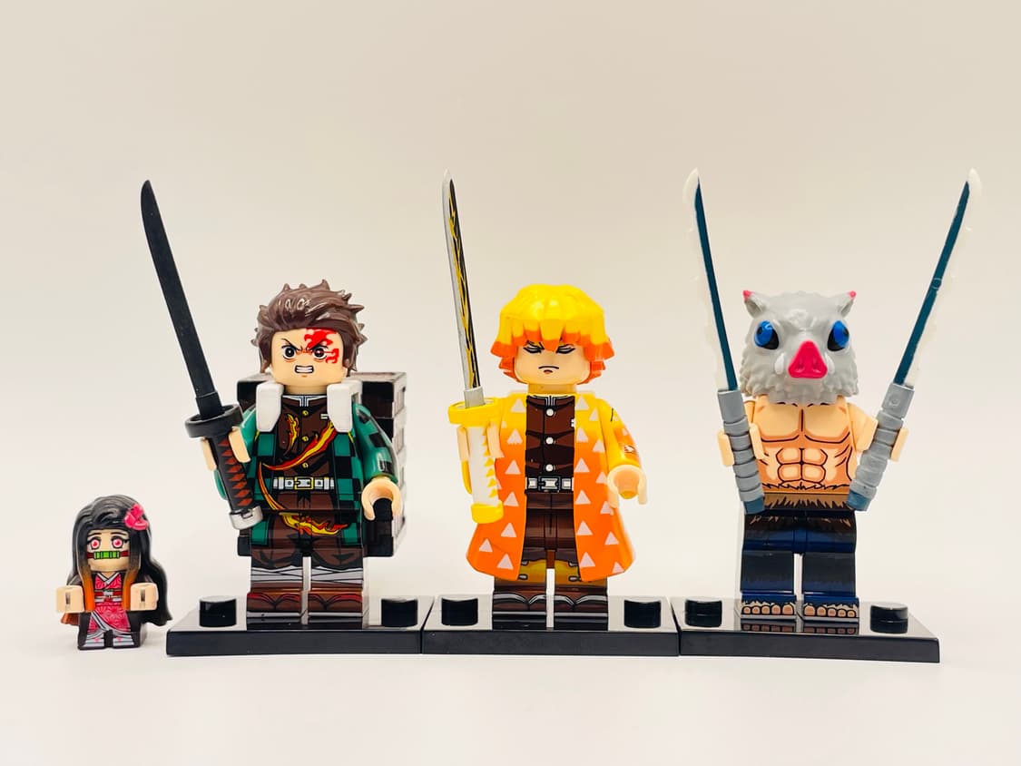 귀멸의 칼날 피규어 3종 상품이미지1