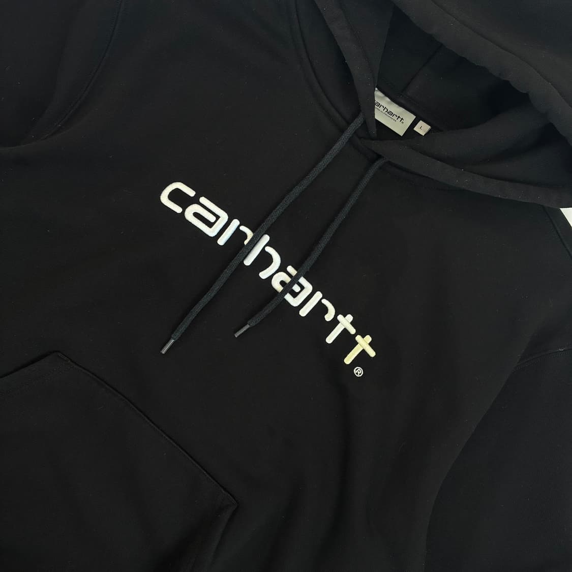 Carhartt  칼하트 WIP 블랙 후드티  상품이미지3