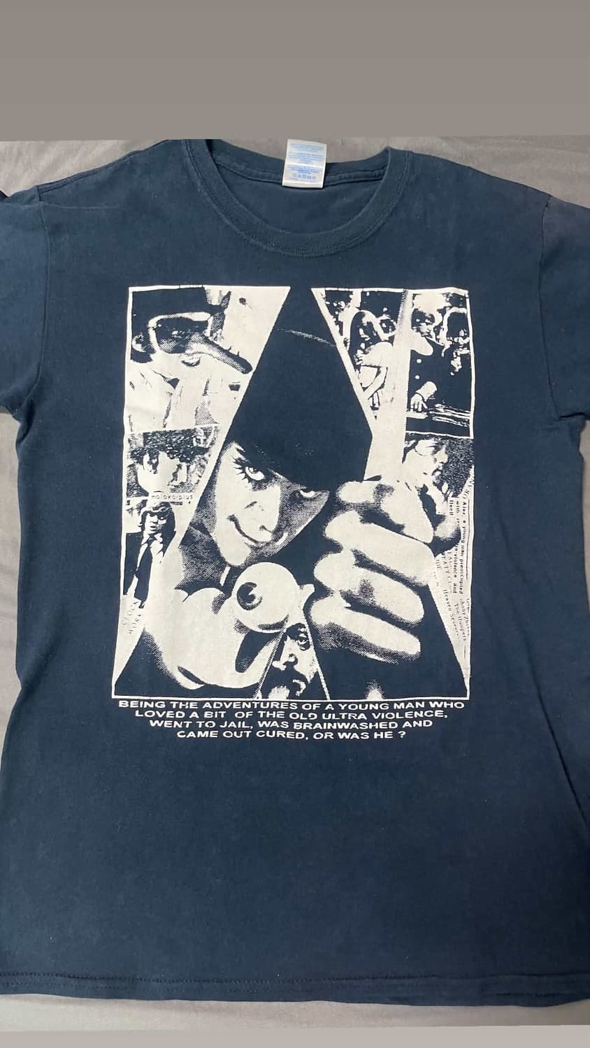 Vintage 00s Clockwork Orange Tshirt 상품이미지3