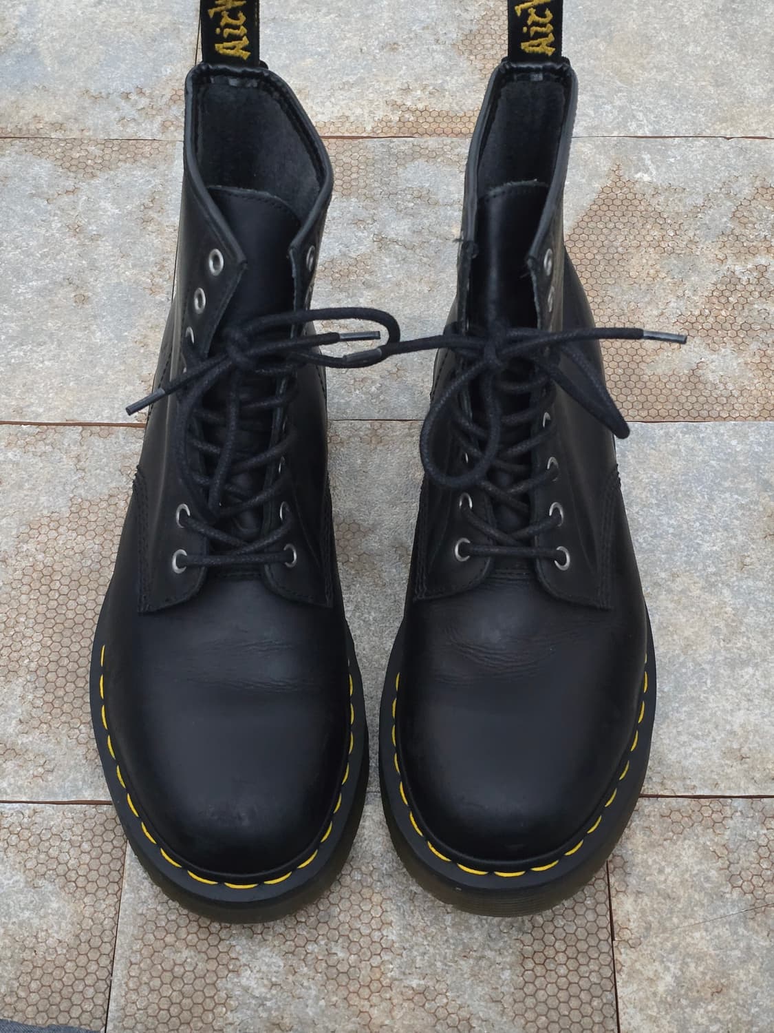 (290)닥터마틴 1460 윈터그립 블랙 부츠 상품이미지1