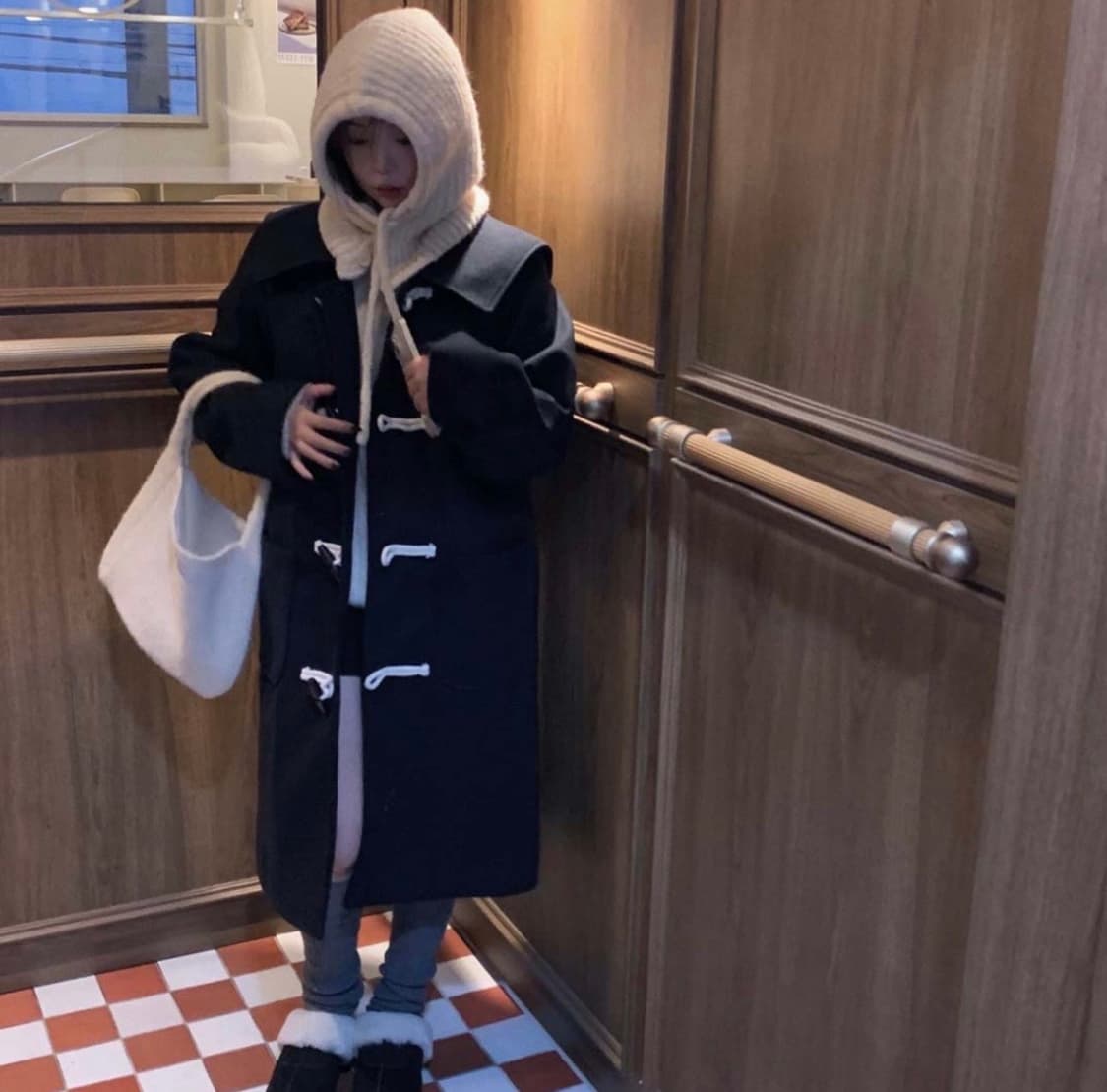 (새상품)크림치즈마켓 떡볶이코트 상품이미지4