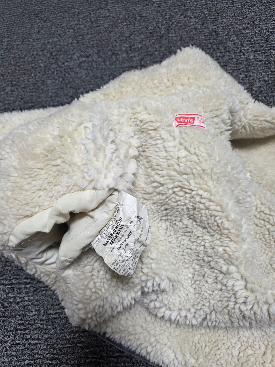 리바이스 빈티지 양털자켓/34사이즈 상품이미지5