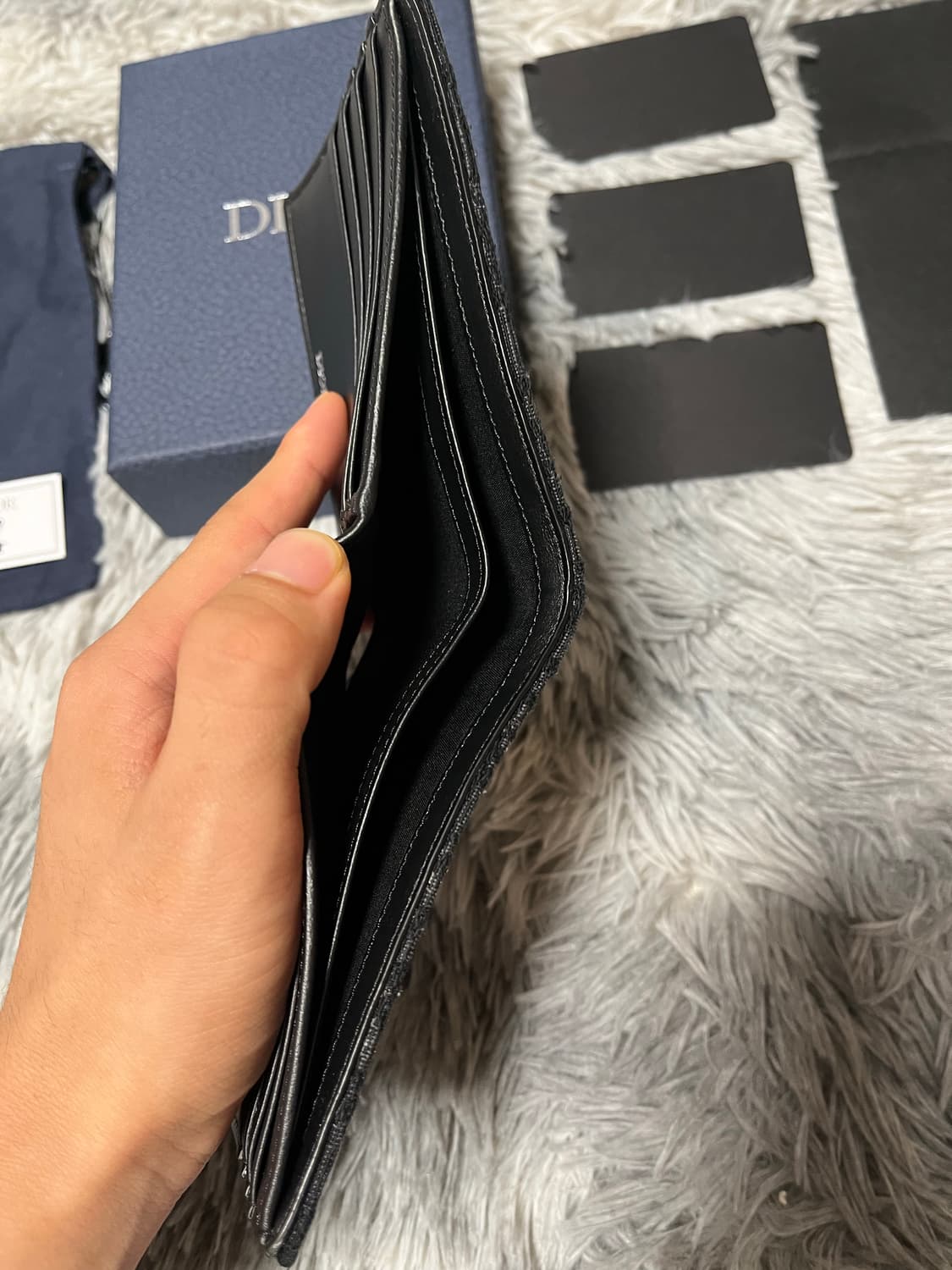 [OS / 25ss] 디올 오블리크 반지갑 상품이미지5