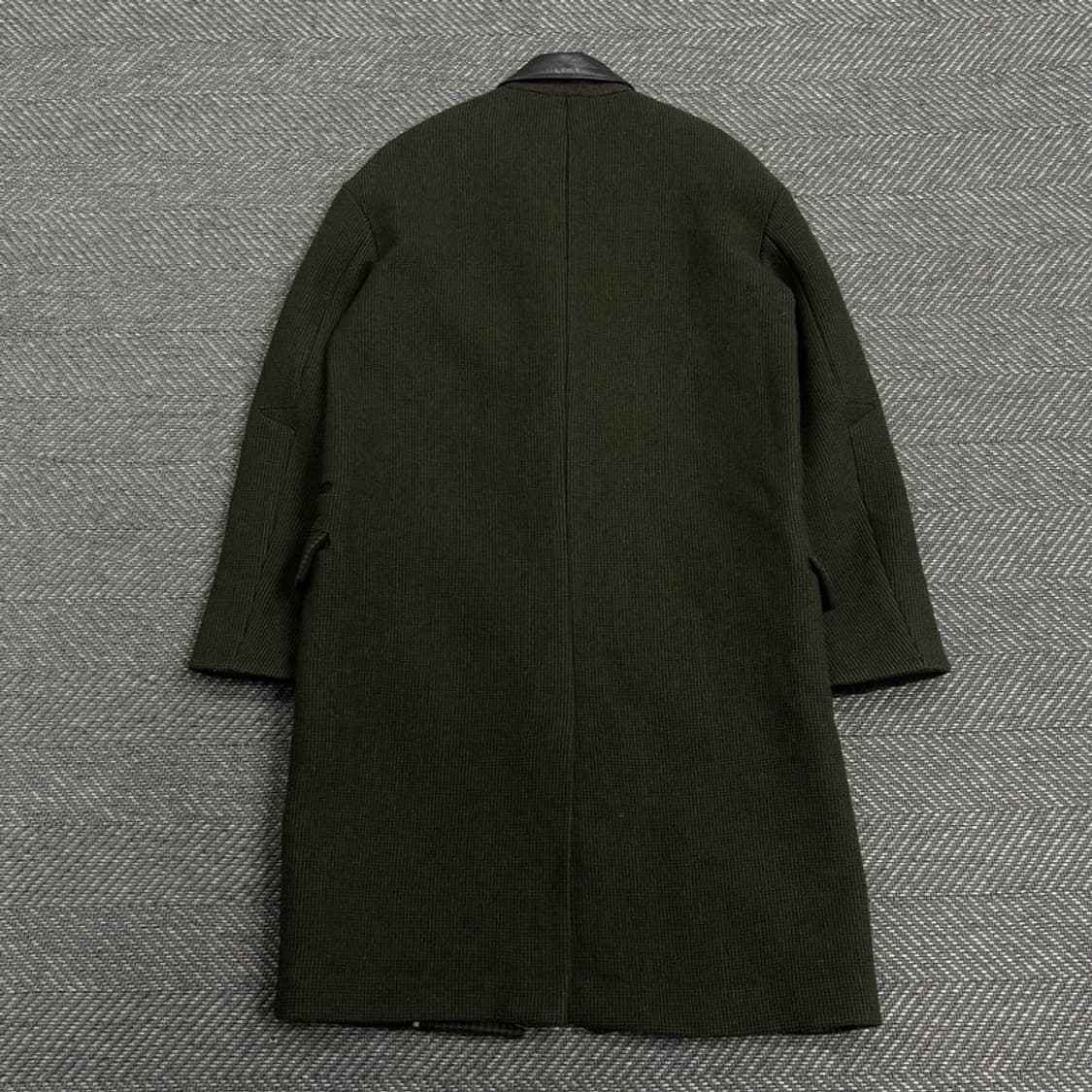 시스템 체크 패턴 코트 V0531 상품이미지2