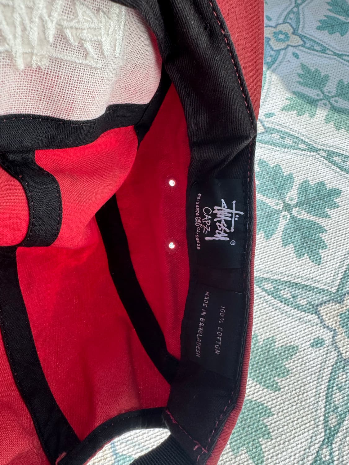  스투시 캠프캡 상품이미지4