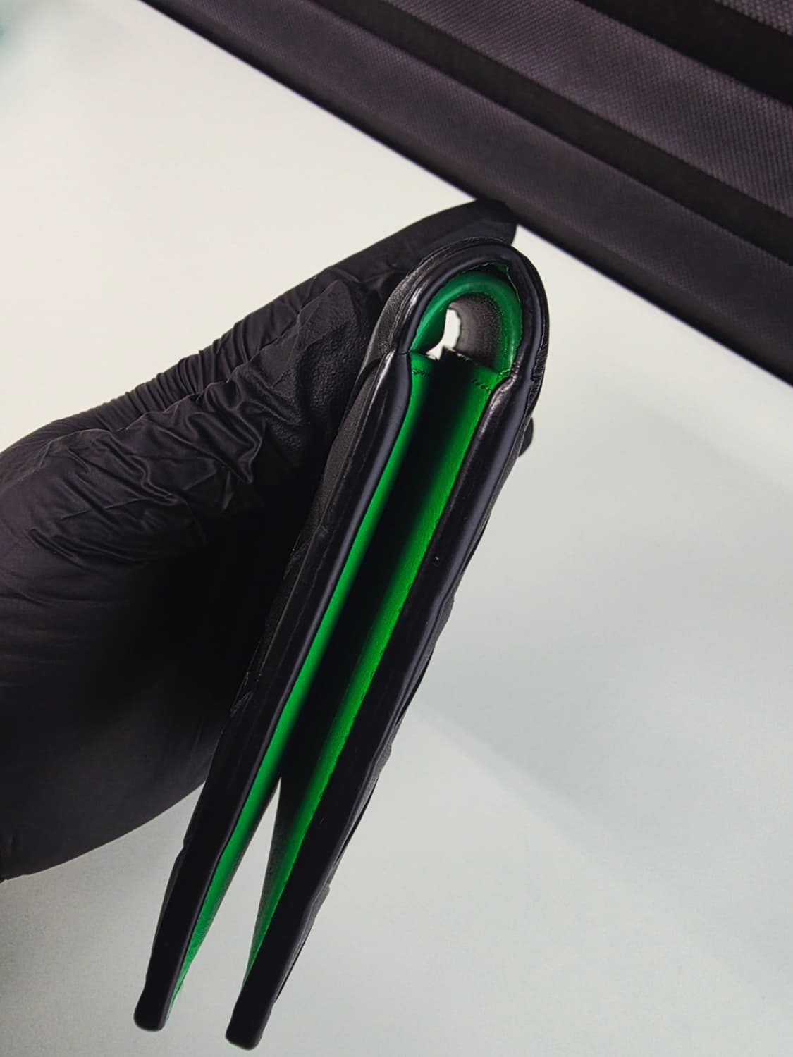 보테가 베네타 안트레치아토 투톤 반지갑 (상태 매우 좋음) 상품이미지6