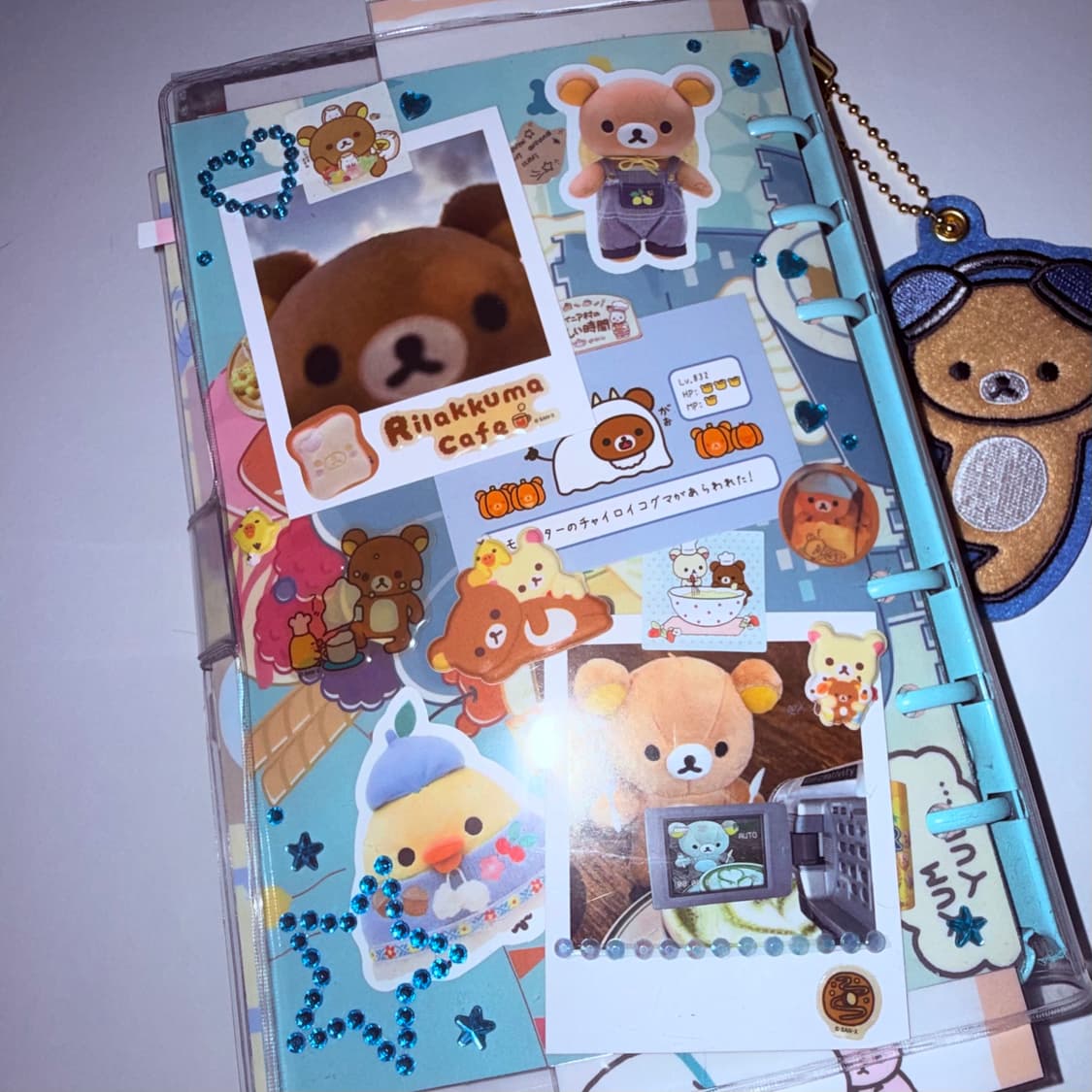 ✨리락쿠마 다이어리셋업/A6블루타입💙/66장 상품이미지10