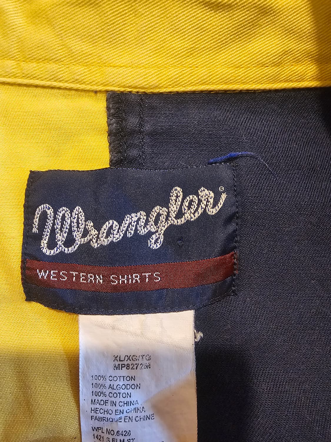 랭글러 웨스턴 셔츠 상품이미지5