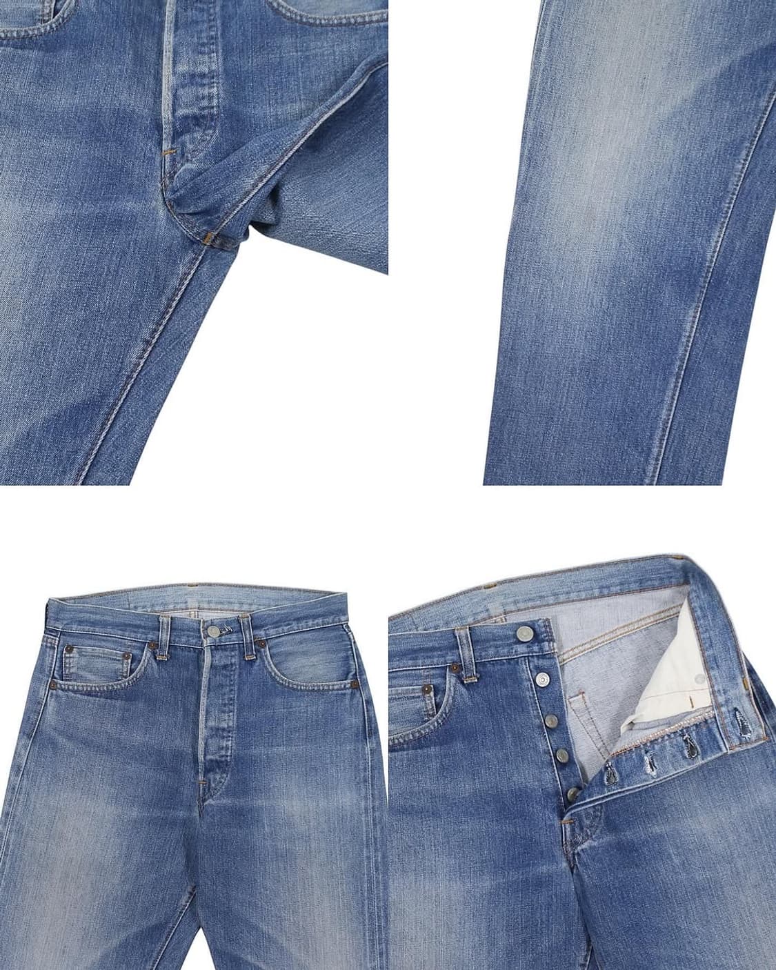 1970s USA 리바이스 501 셀비지 66전기 데님 팬츠 빈티지 미제 상품이미지7