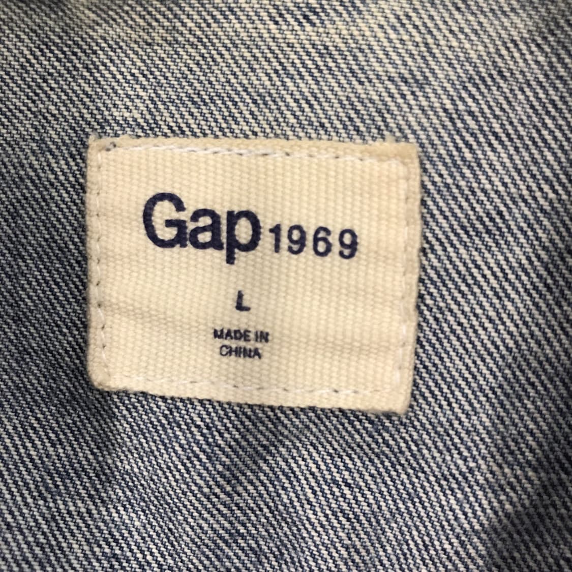 GAP 갭 워시드 트러커 데님자켓 USA [L] 상품이미지5