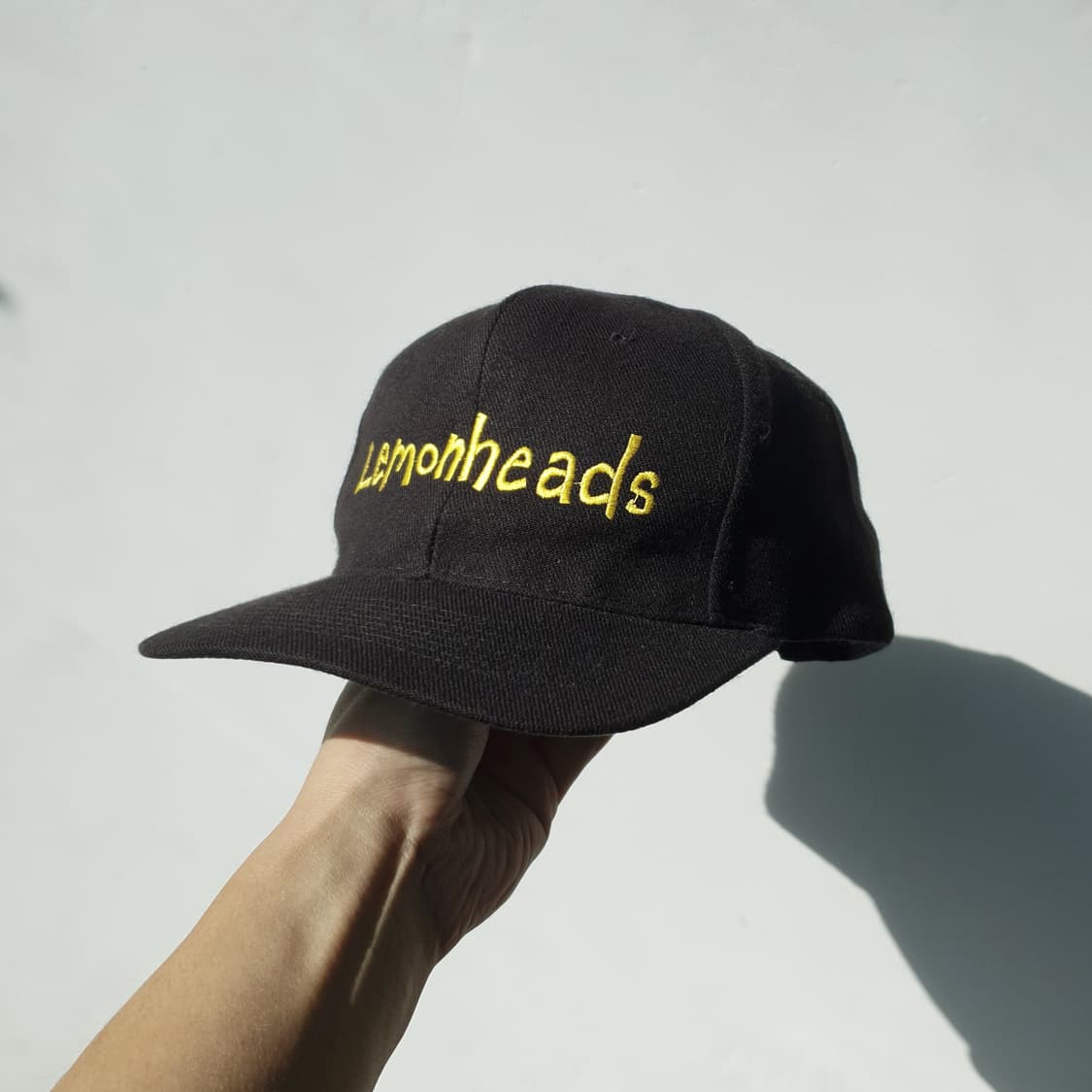 90s BROCKUM 'Lemonheads' pannel cap 상품이미지3