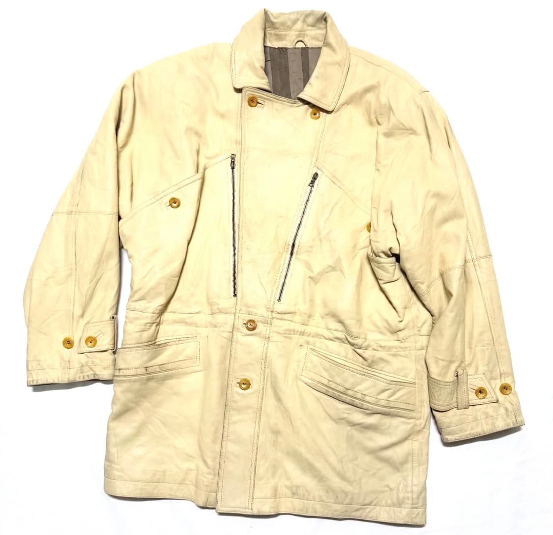 L'UOMO DI CLIO - 레더 파카 상품이미지1