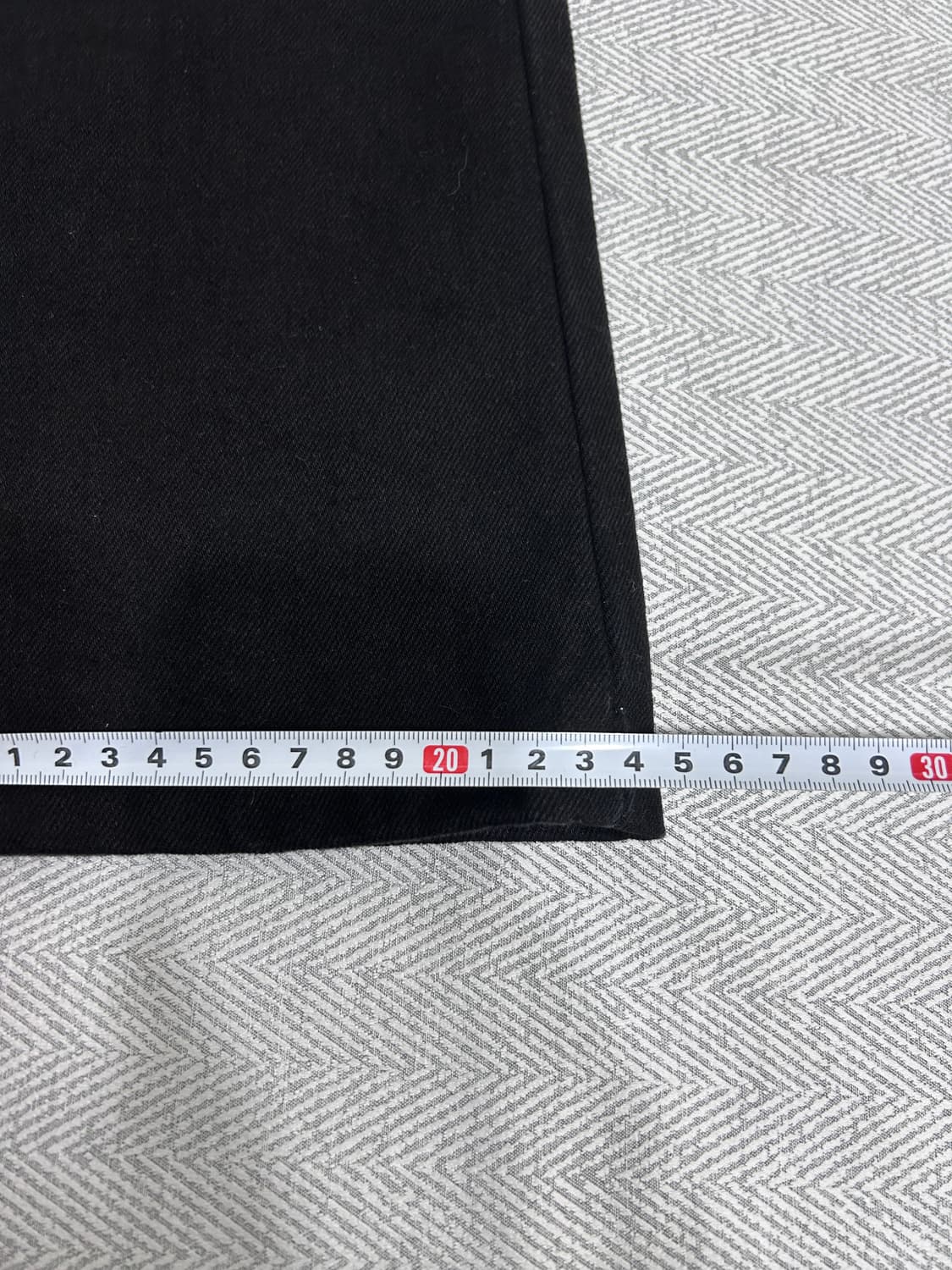 [S] 노티아 NOTIA 부츠컷 블랙 데님팬츠 청바지 여성 S사이즈 상품이미지9