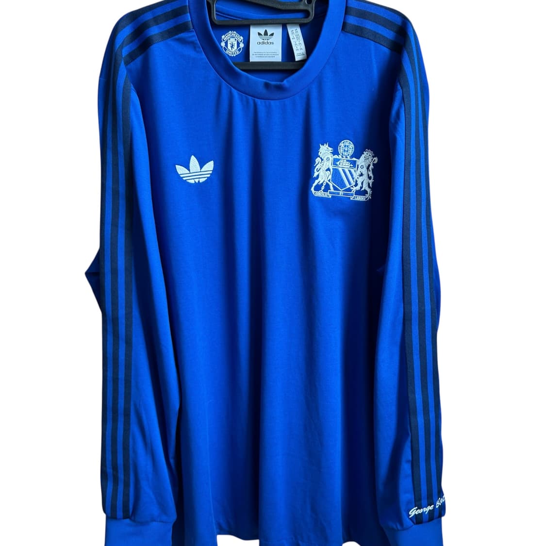 맨체스터 유나이티드 x 조지 베스트 x 아디다스 오리지널 롱슬리브 저지 상품이미지3