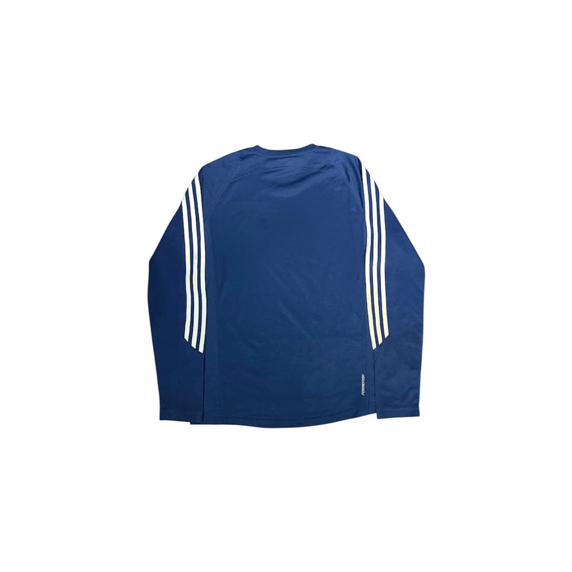 아디다스 네이비 스포티 블록코어 화이트 삼선 긴팔티 M 상품이미지6