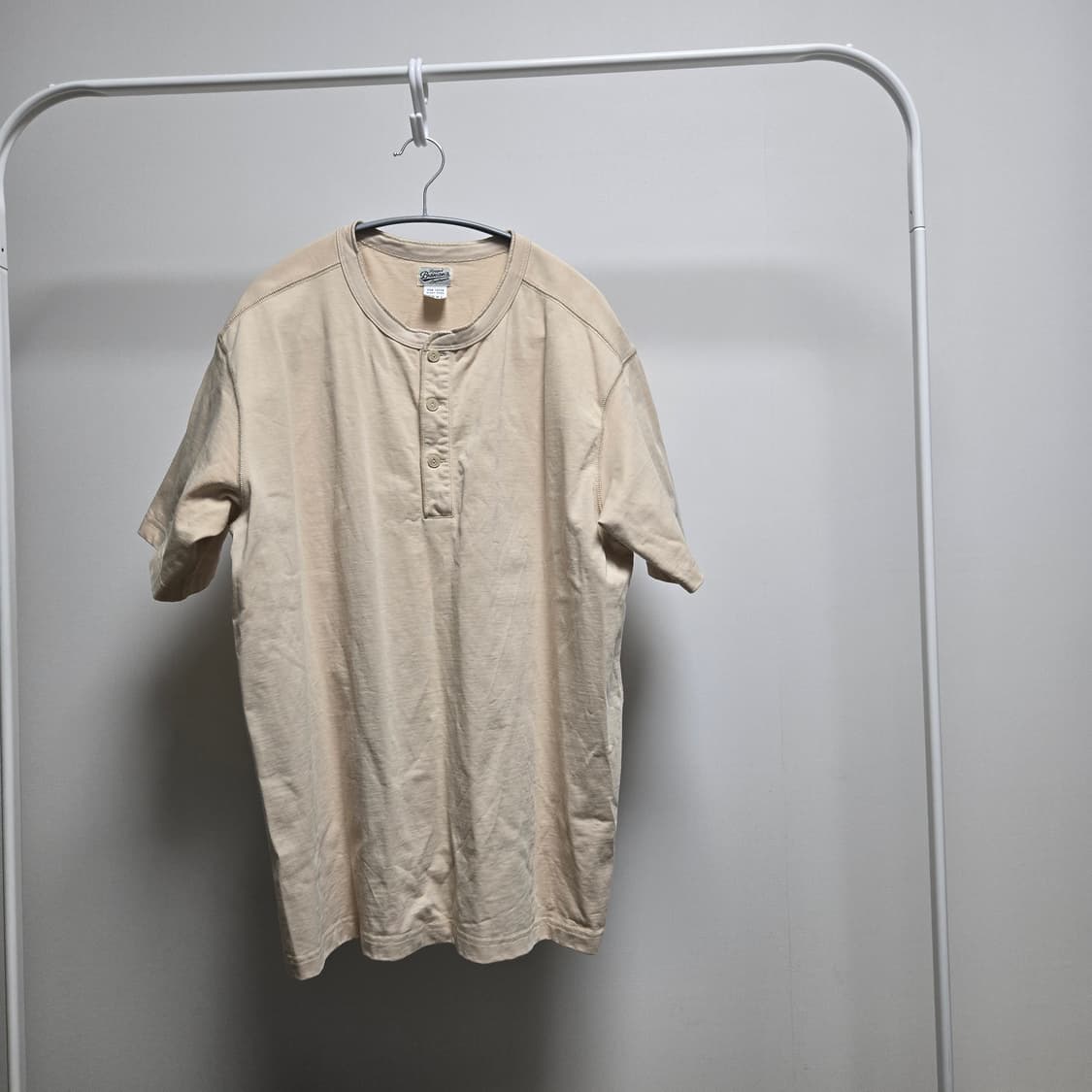 브론슨 헨리넥 반팔 3xl 베이지 상품이미지2