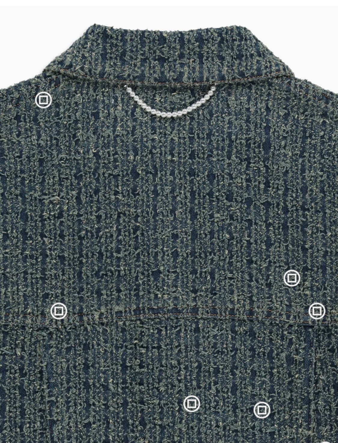 KIMHEKIM 김해김 denim tweed jacket 상품이미지7