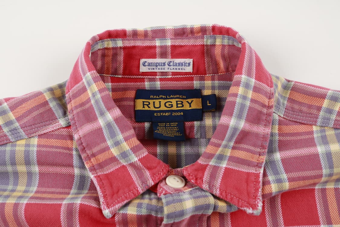 [L] 폴로 랄프로렌 럭비 랄프로렌 체크셔츠 상품이미지2