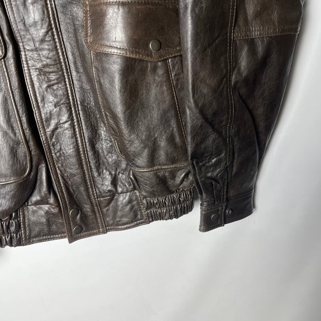 [Rocky Top] 빈티지 재팬 램스킨 무스탕 봄버자켓 상품이미지3