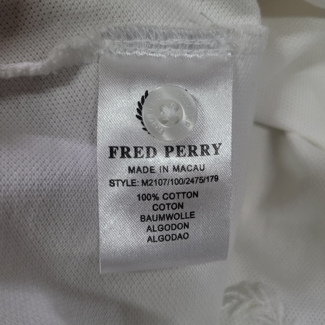 Fred Perry 프레드페리 아카이브 멀티 자수로고 셔츠 상품이미지6