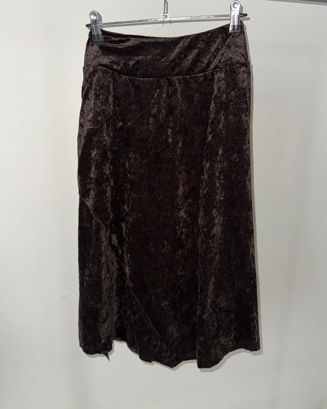 빈티지 벨벳 스커트 상품이미지5