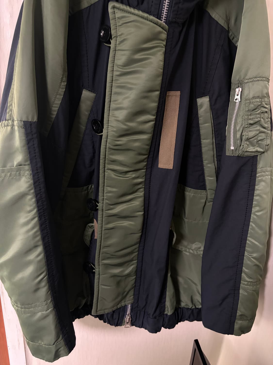 사카이 / 페브릭콤보 후드자켓 / 1 상품이미지7