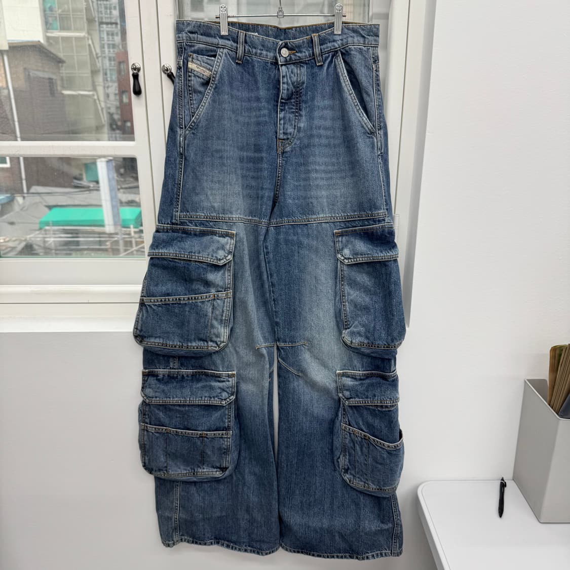 디젤 데님 카고팬츠 상품이미지2