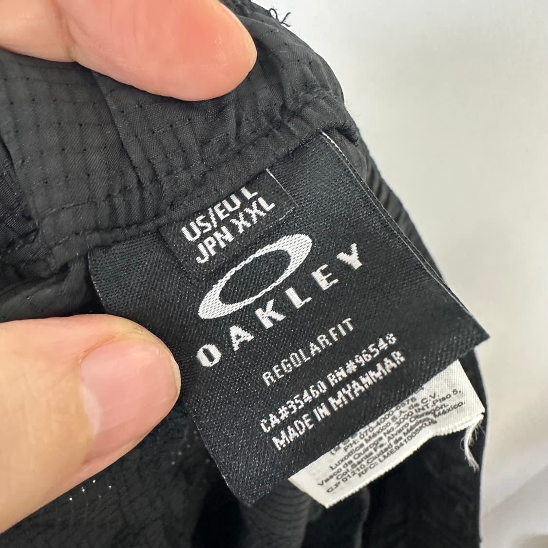  오클리 남자 벨트 밴딩 반바지 검정 XXL (34-35인치) 상품이미지8