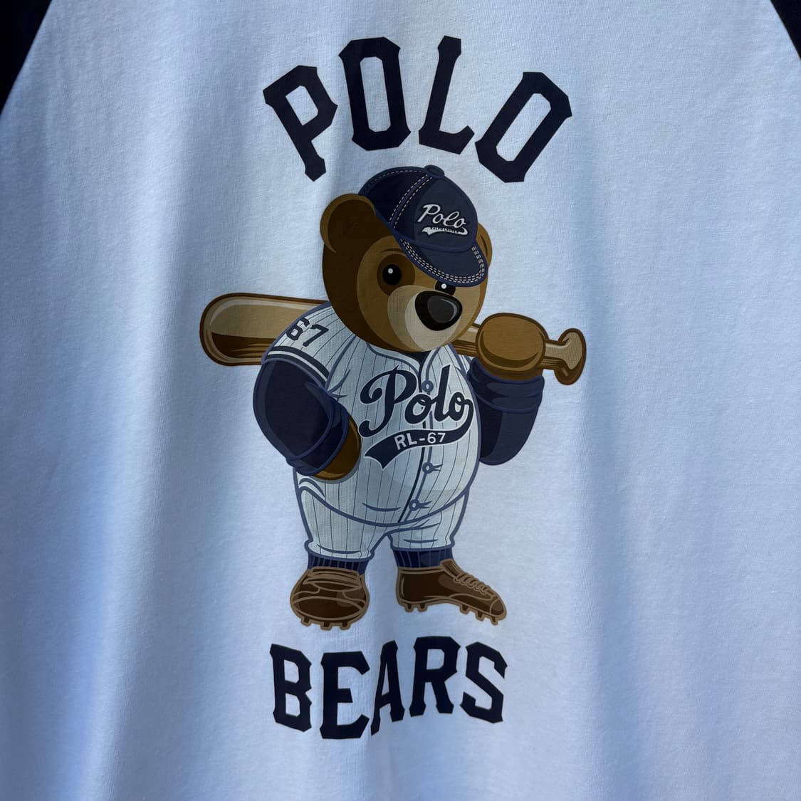 Polo 폴로 베어 곰돌이 나그랑 긴팔 티셔츠 상품이미지3