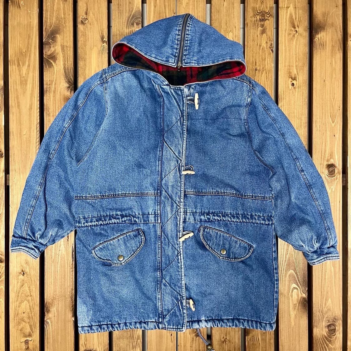 빈티지 데님코트 XL 상품이미지1