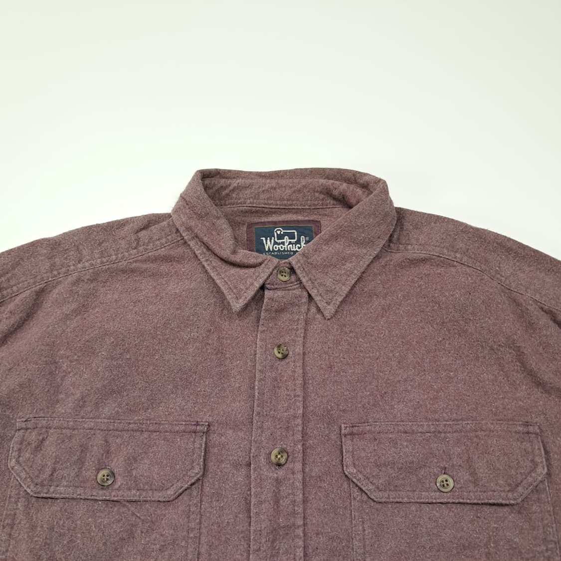 CL184 울리치 코튼 90s샤모아 모브 셔츠 상품이미지2