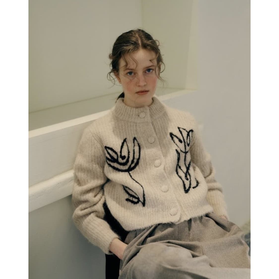 메종마레 Bloom 니트 가디건 상품이미지1