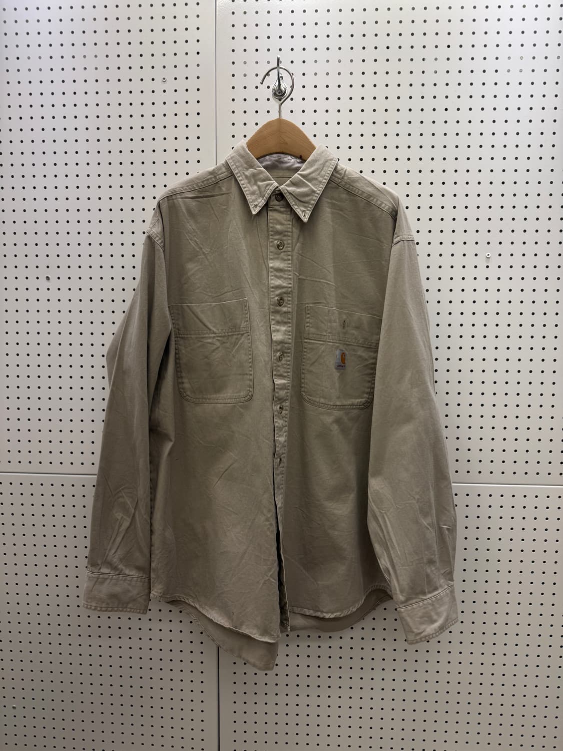 칼하트 투포켓 워크 셔츠 U418 상품이미지2