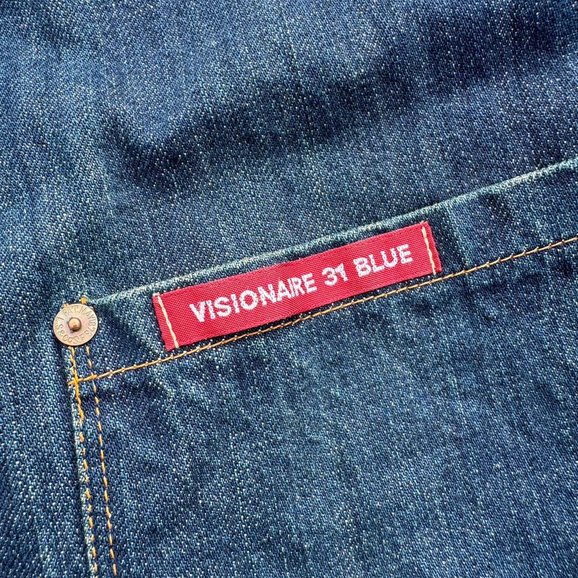 [M] Levis X Visionire 31 Blue 한정판 데님 자켓 상품이미지7
