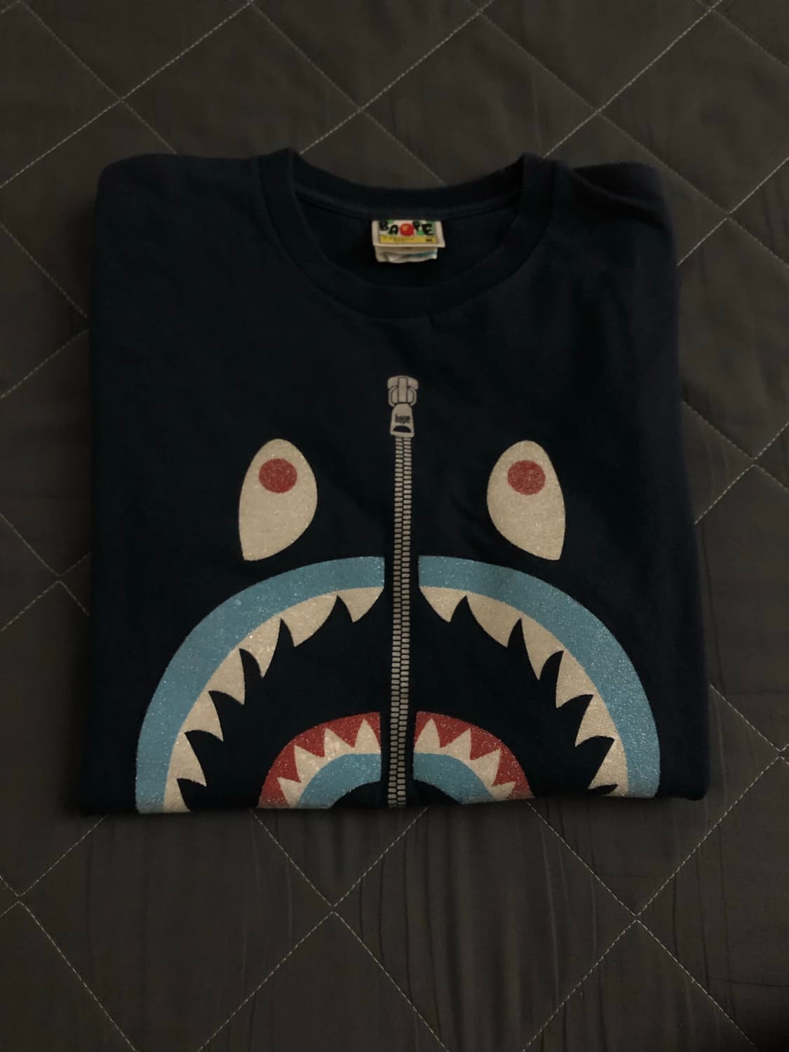BAPE Glass Beads Shark Tee 상품이미지2