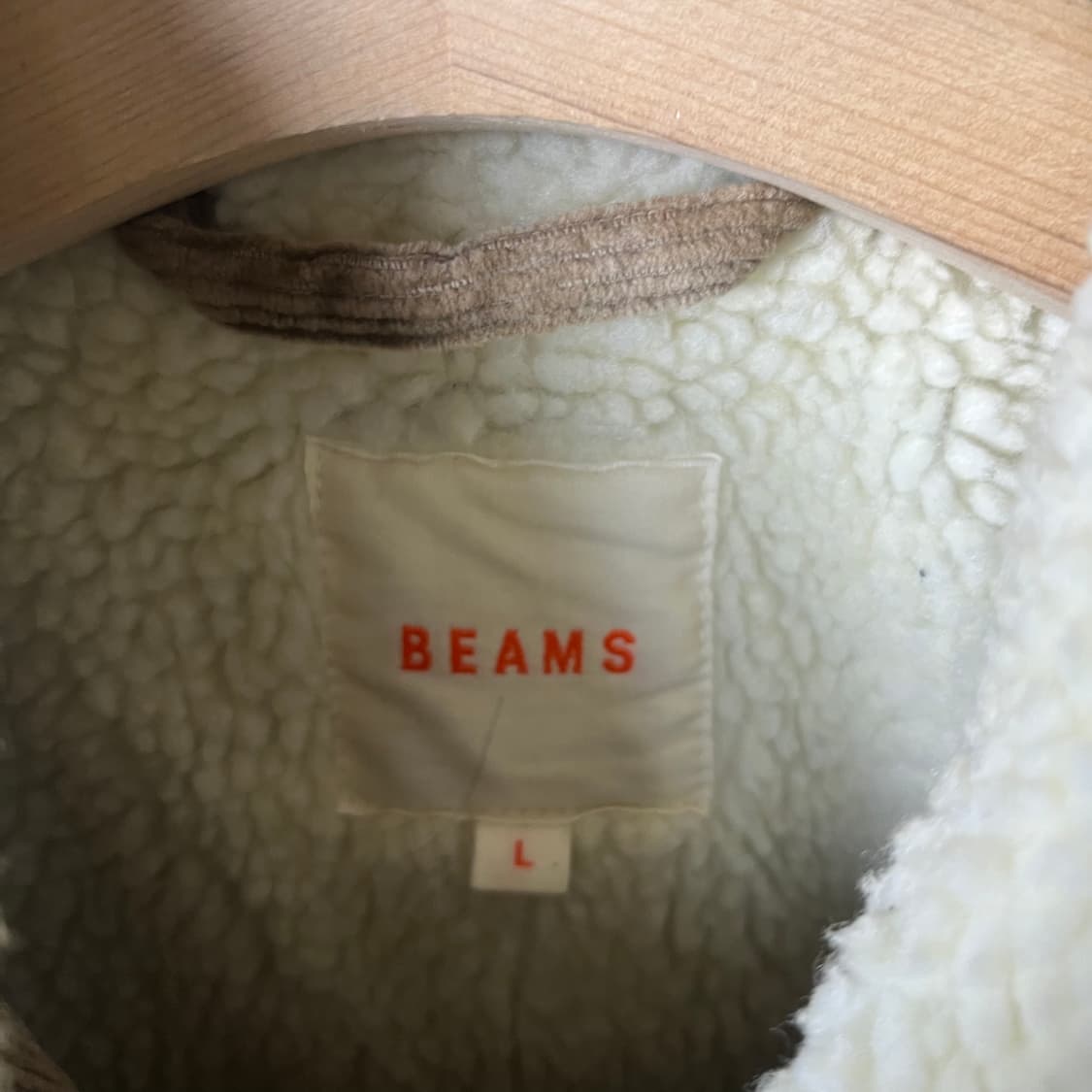 [Beams] 빔즈 코듀로이 쉐르파 자켓 상품이미지4